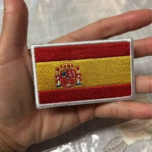 Spanish Flag Patch - Hook & Loop Backing - Spain España